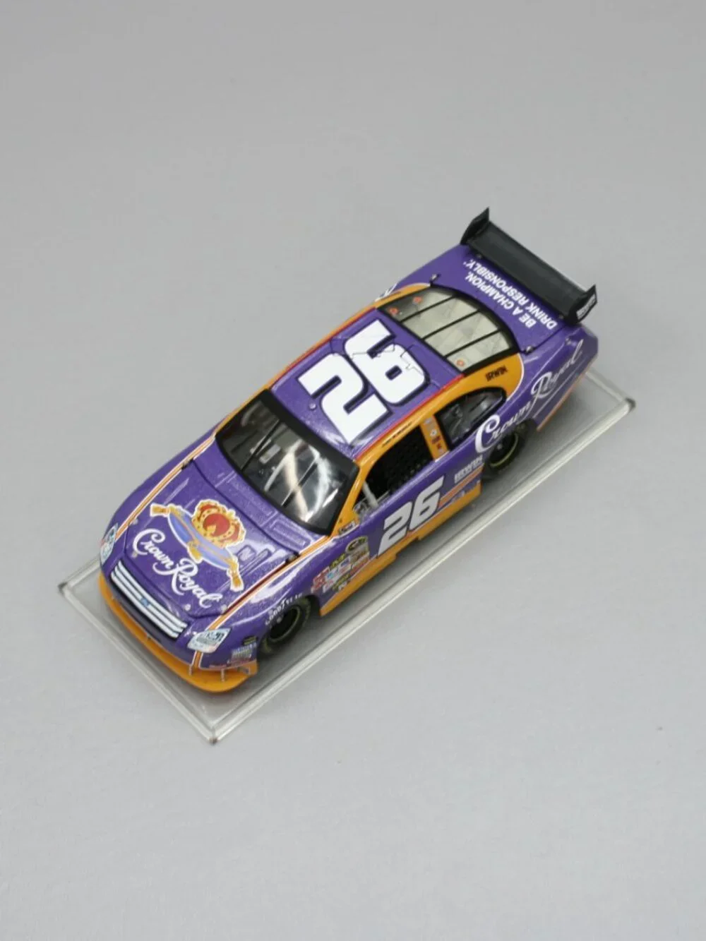 Jamie McMurray 26 Crown Royal 2009 Fusion 1:24 Roush Action Diecast NASCAR Stock